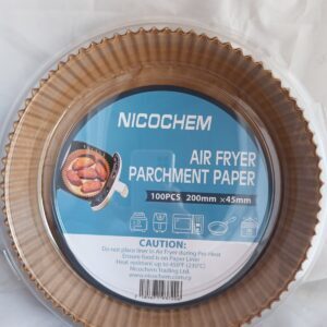 Air Fryer Χαρτάκια 20cm (100 τεμάχια) – Nicochem