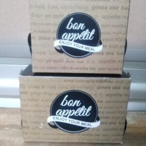 Burger box-Μπέργκερ κουτί 16x13x9 10kilo