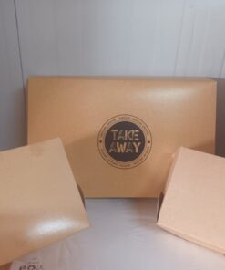 Κουτιά ψητοπωλείο – grill boxes aluminium cladding 10kilo pack size 18x15x7.7